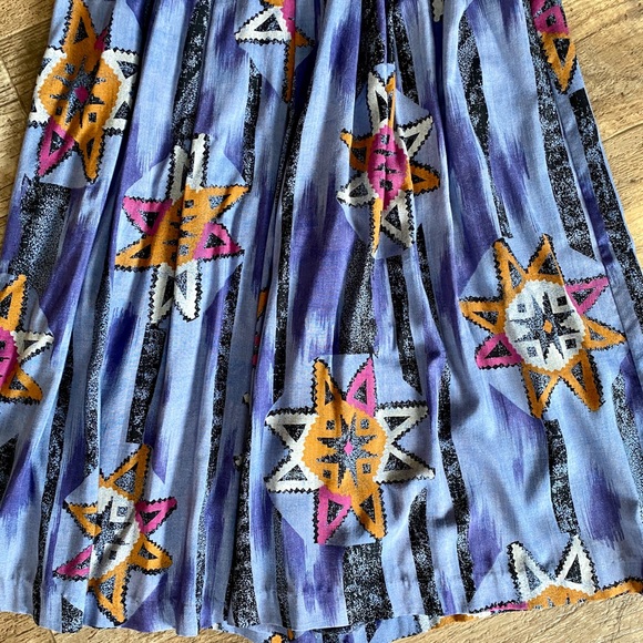 In GroupLTD Vintage wide leg trouser culotte pants - Picture 3 of 7